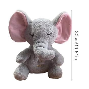 Breathing Glow Elephant Plush