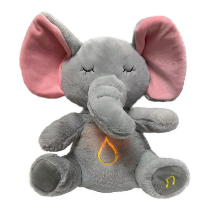 Breathing Glow Elephant Plush