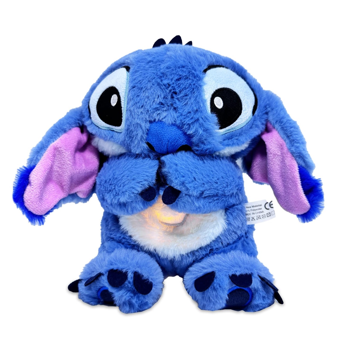 Breathing Glow Stitch Plush