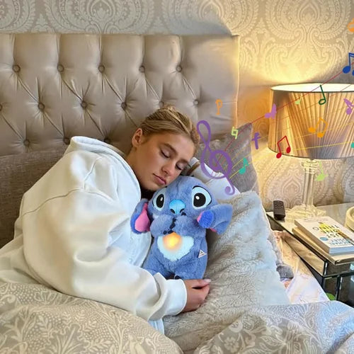 Breathing Glow Stitch Plush